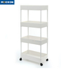 Kitchen Rolling Mesh Cart Kitchen Trolley Holder with Drawers 