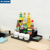 Expandable 3 Tier Jar Bottle Holder Countertop Organizer Kitchen Shelf Spice Rack 