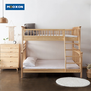Top And Bottom Split Design Furniture Bedroom wood Bed