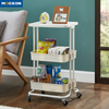 Rolling Cart Kitchen Trolley Rack 3 Tier With Wheels, MX-D21