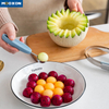 Three-in-one Design Remove The Peel Fruit Powder Spoon Digging Spoon Peeled Melon