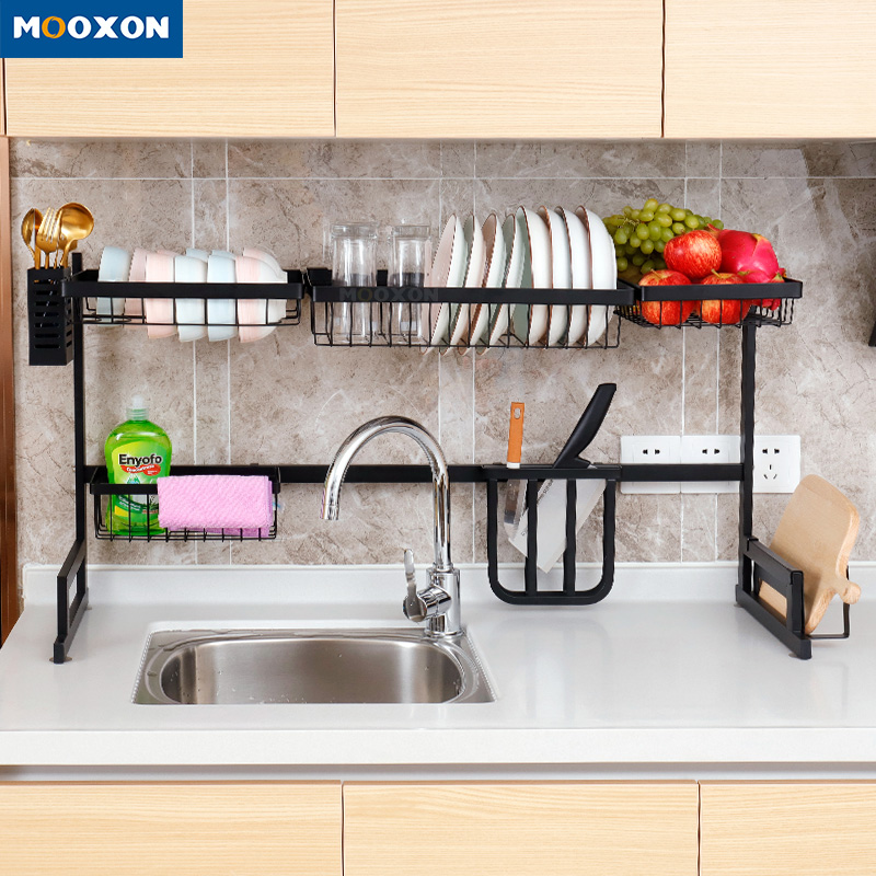 Multifunction Kitchen Over Sink Dish Rack