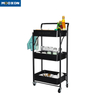 Foldable Rolling Cart Kitchen Furniture Trolley Organizer Home Office Storage Holder 