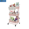Utility Spa Trolley Cart Bedroom Storage Organizer Shelf Kitchen Rolling Carts And Trolleys 
